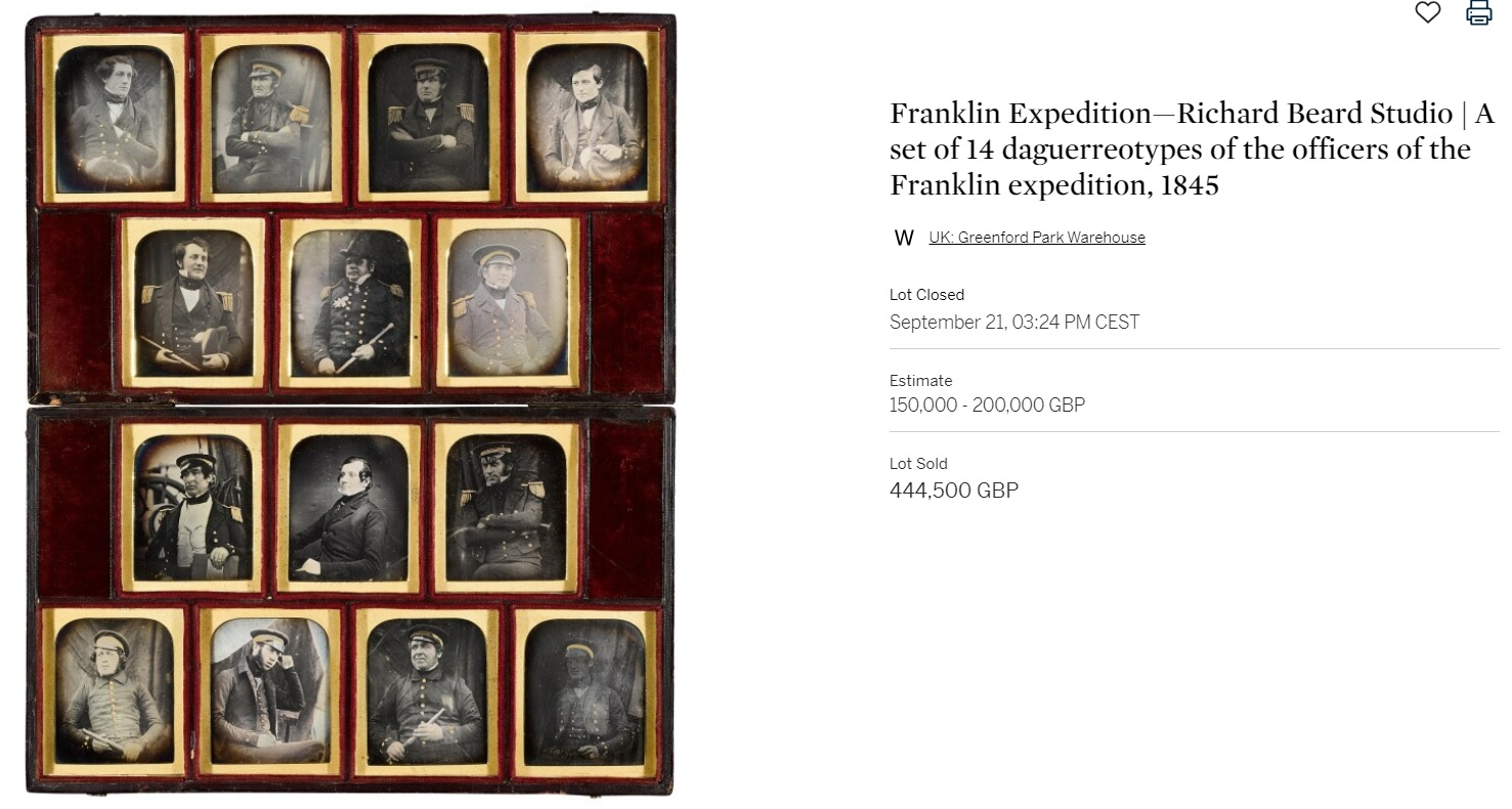The Mystery Daguerreotypes of the Franklin Expedition – part 2